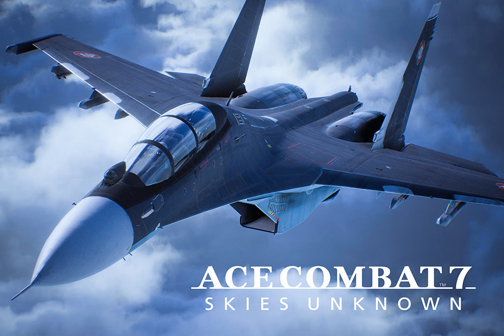 Ace Combat 7 Skies Unknown Canvas Poster