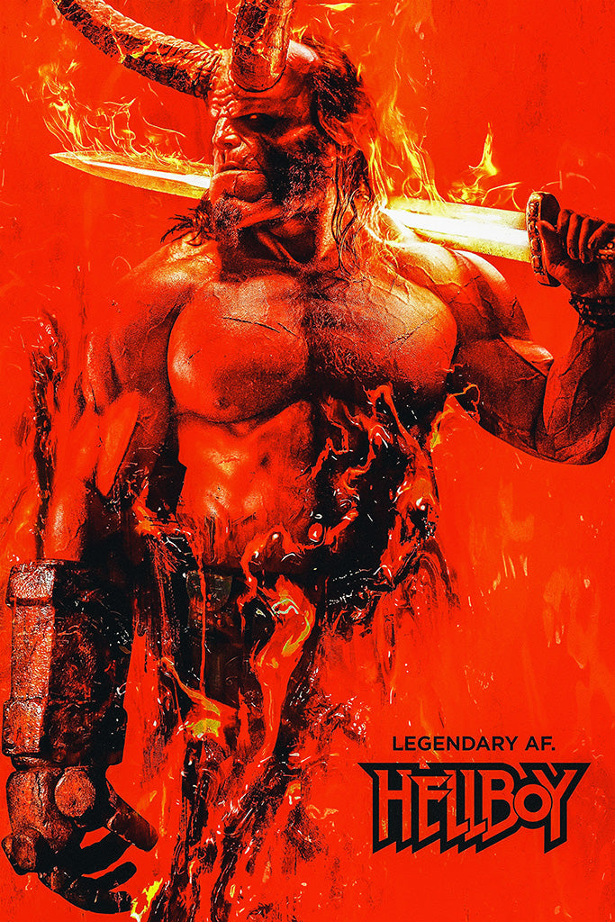 Hellboy 2019 Movie Canvas Poster