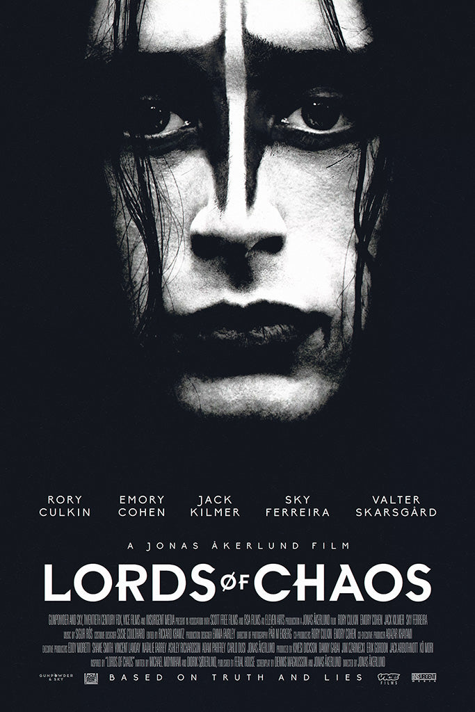 Lords of Chaos Movie Canvas Poster