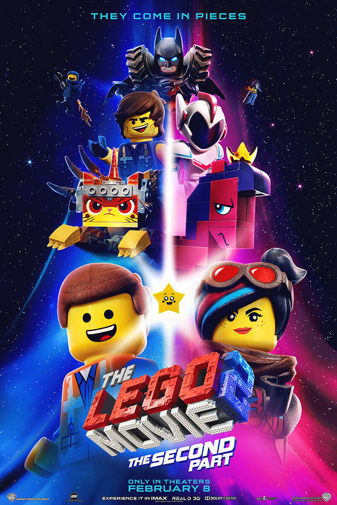 The Lego Movie 2 The Second Part Movie Canvas Poster