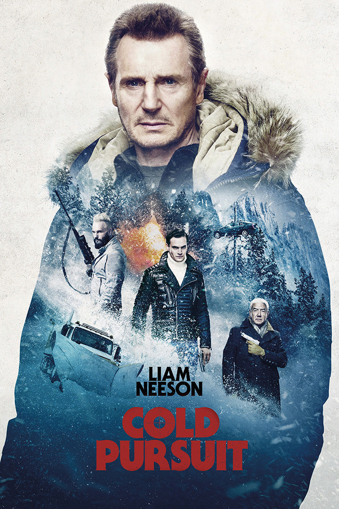 Cold Pursuit Movie Canvas Poster