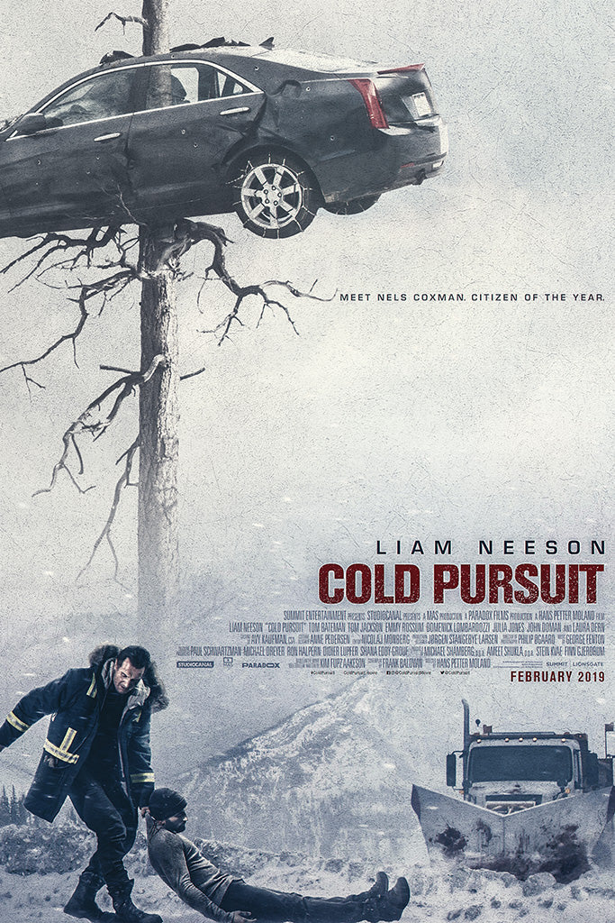 Cold Pursuit Movie Film Canvas Poster