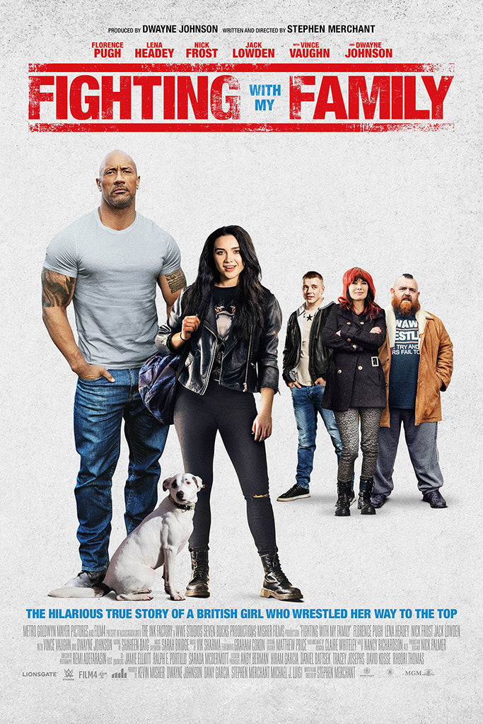 Fighting with My Family Canvas Poster
