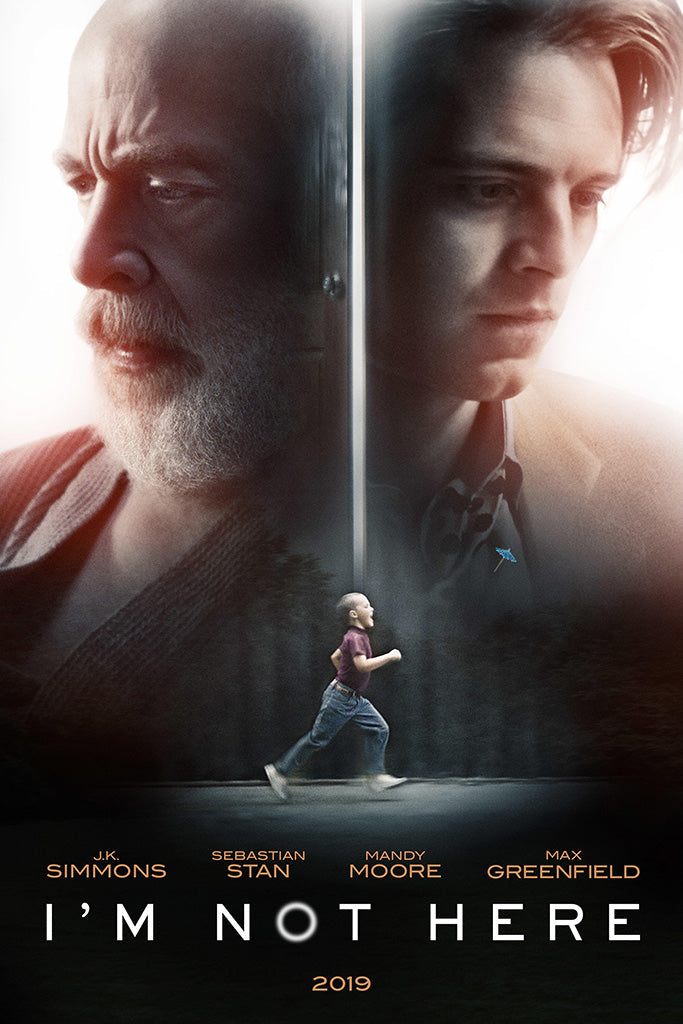 I'm Not Here Canvas Poster