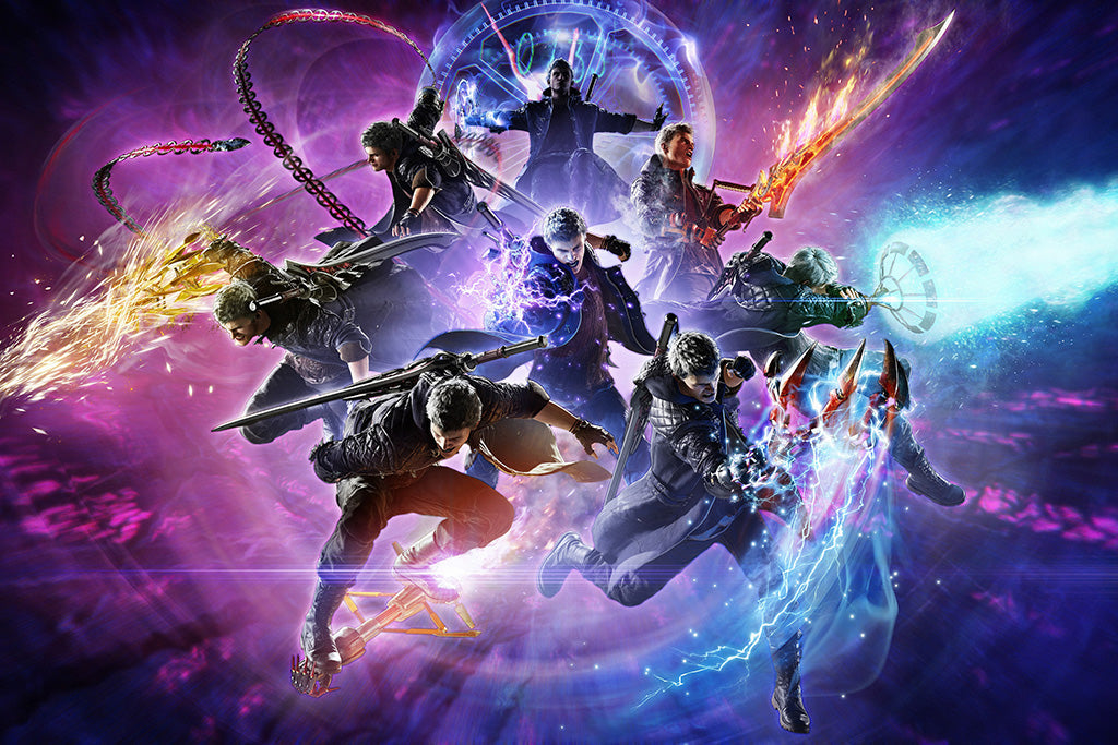Devil May Cry 5 Game Canvas Poster