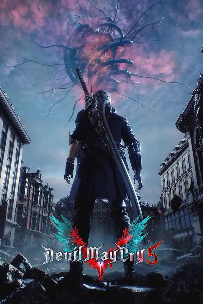 Devil May Cry 5 Video Game Canvas Poster
