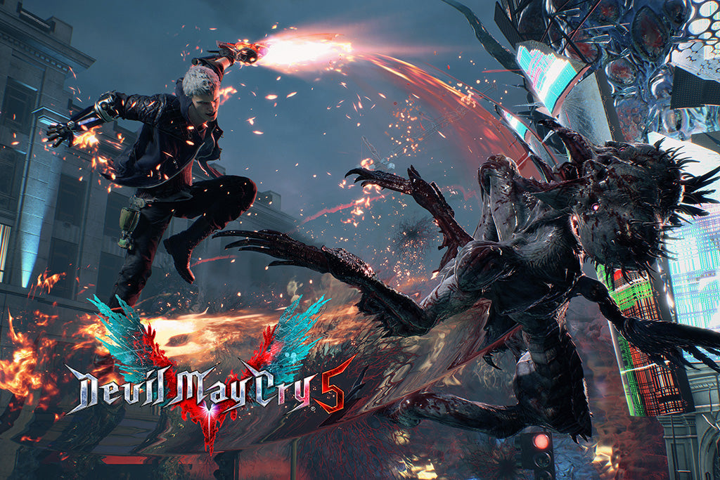Devil May Cry 5 Games Canvas Poster