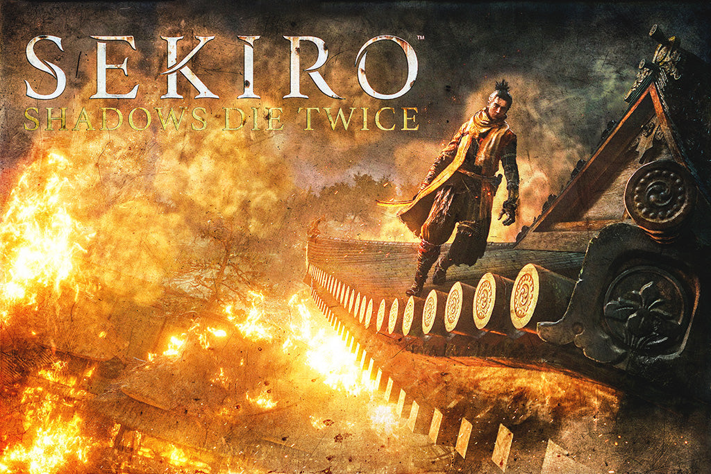 Sekiro Shadows Die Twice Canvas Poster