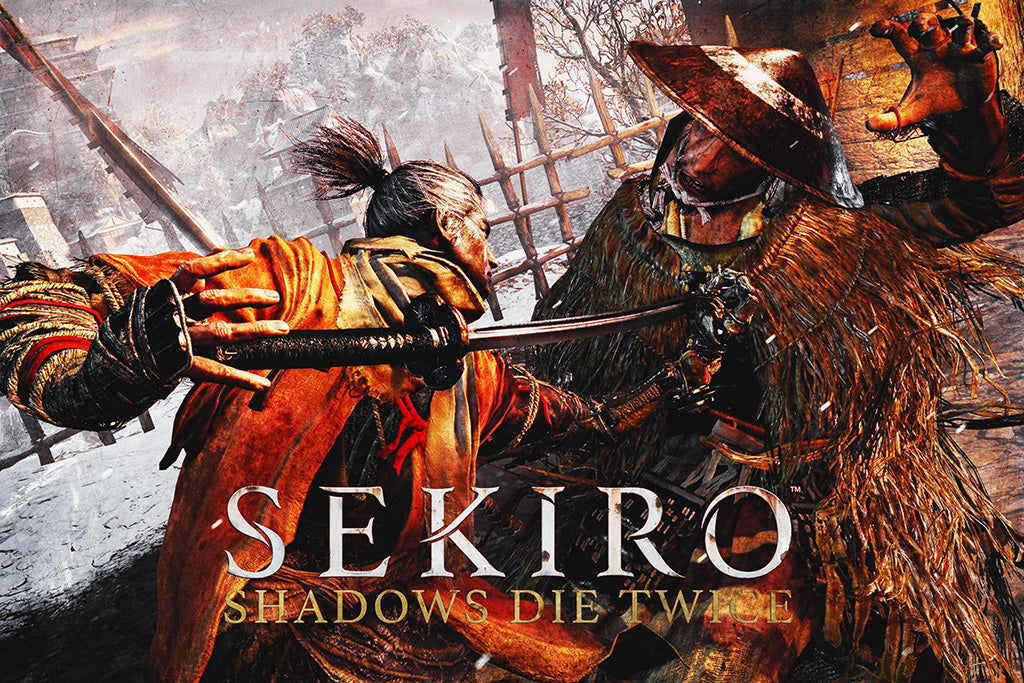 Sekiro Shadows Die Twice Game Canvas Poster