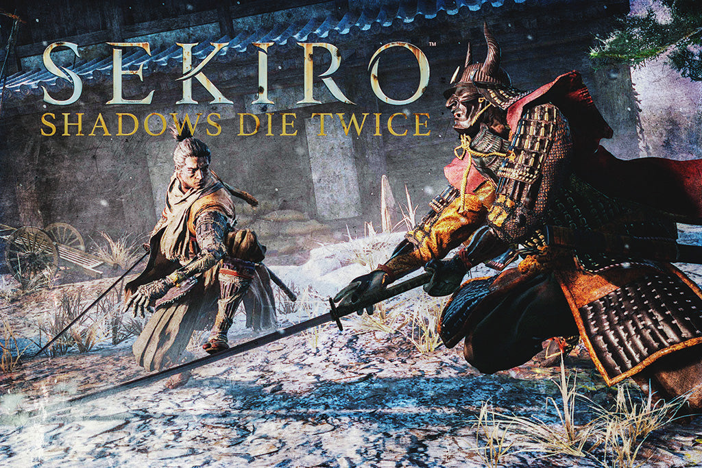 Sekiro Shadows Die Twice Video Game Canvas Poster