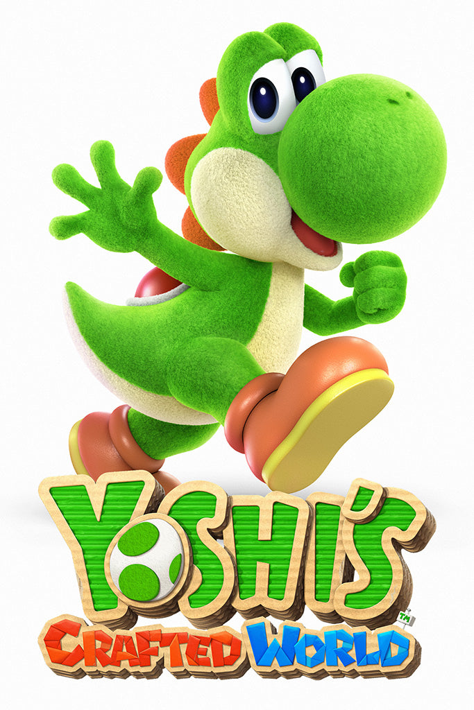 Yoshi's Crafted World Canvas Poster