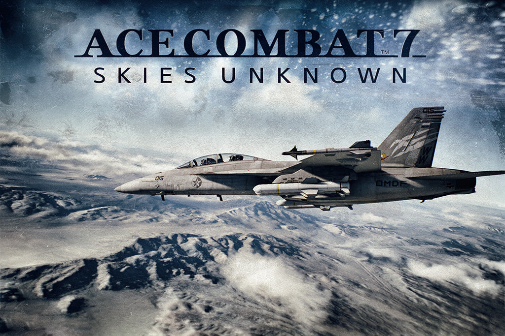 Ace Combat 7 Skies Unknown Games Canvas Poster