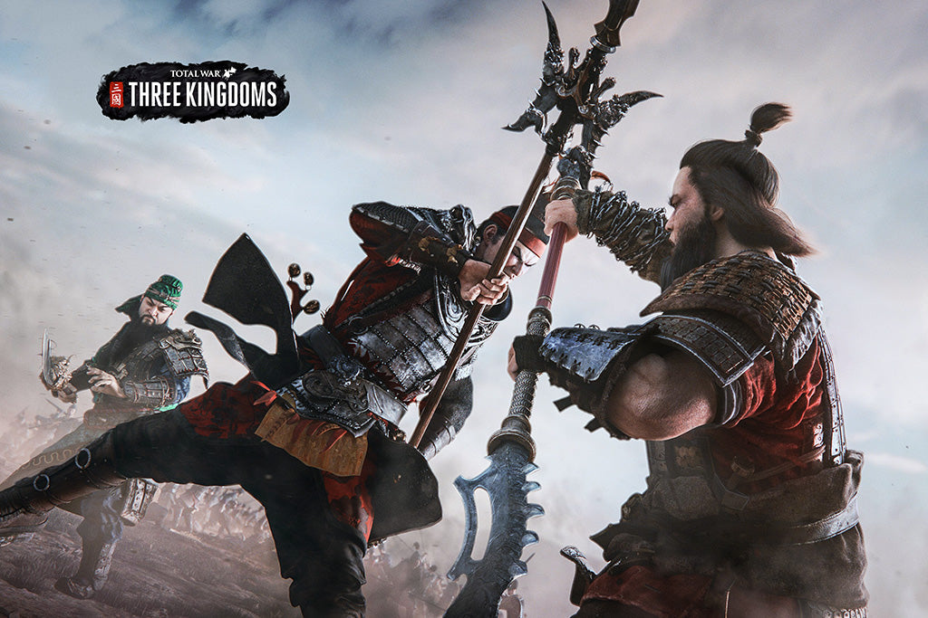 Total War Three Kingdoms Canvas Poster