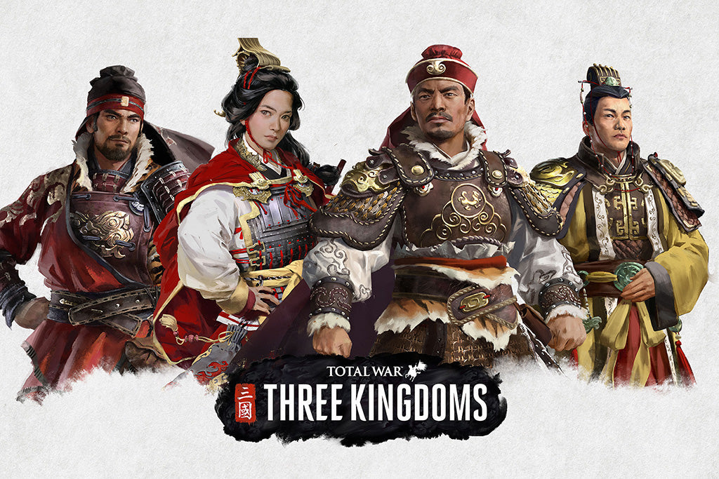 Total War Three Kingdoms Game Canvas Poster