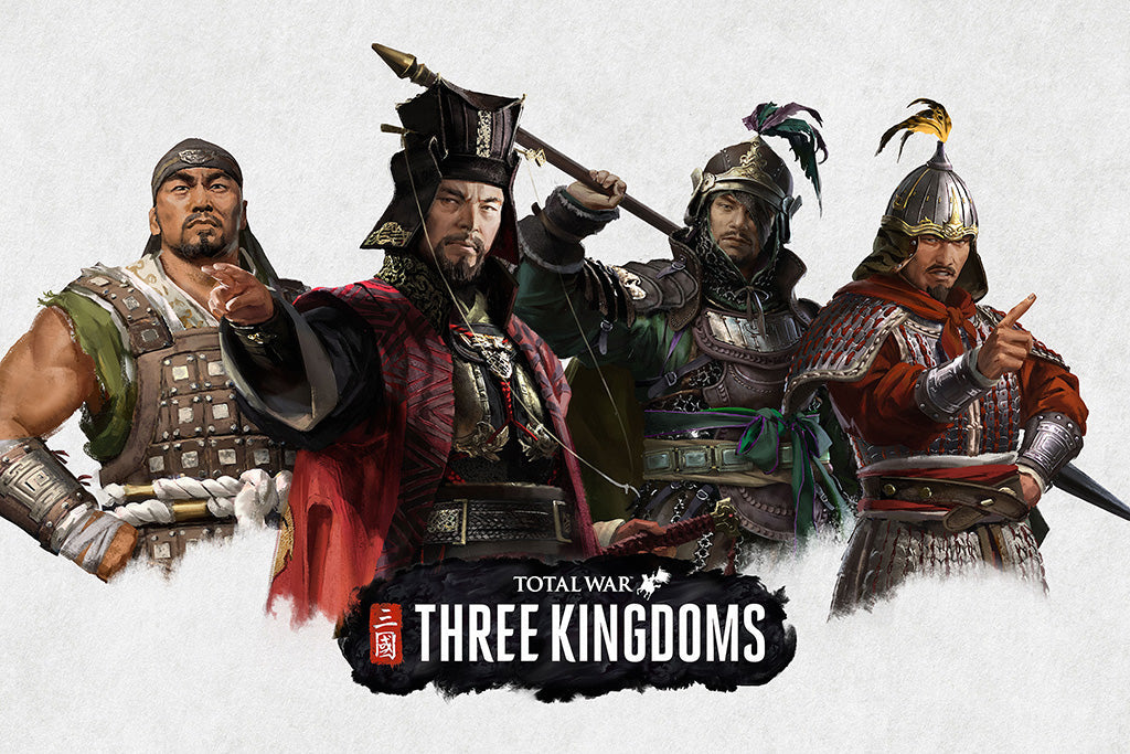 Total War Three Kingdoms Games Canvas Poster