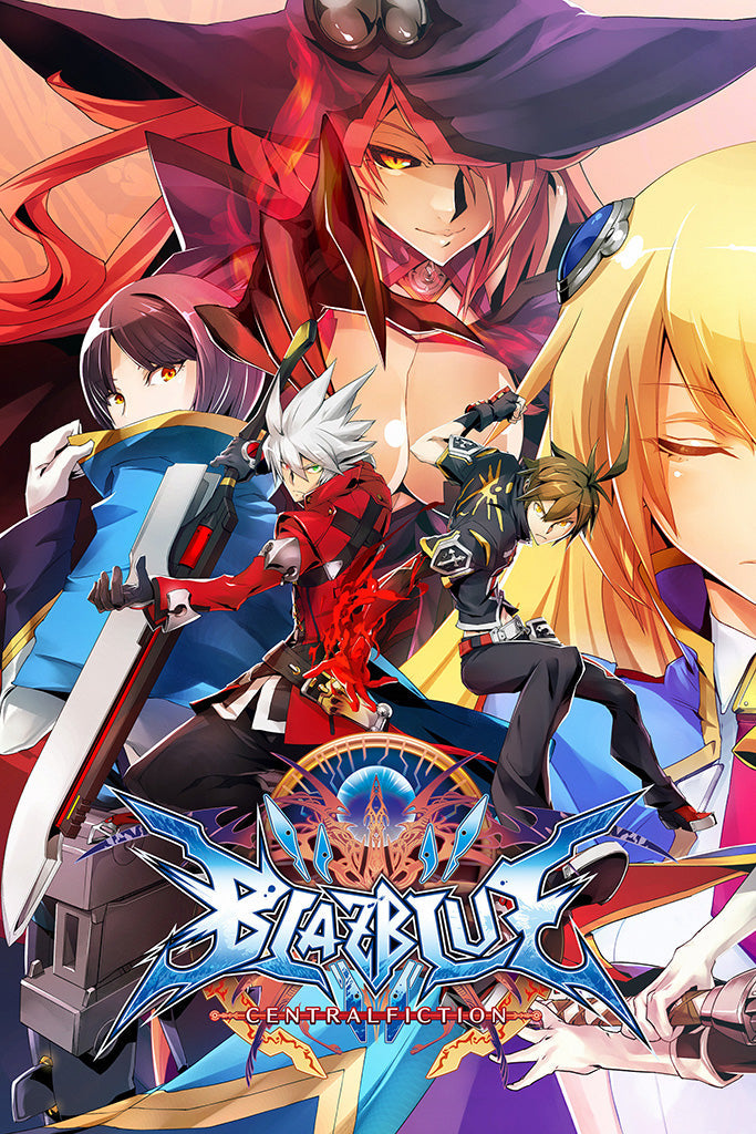 BlazBlue Central Fiction Game Canvas Poster