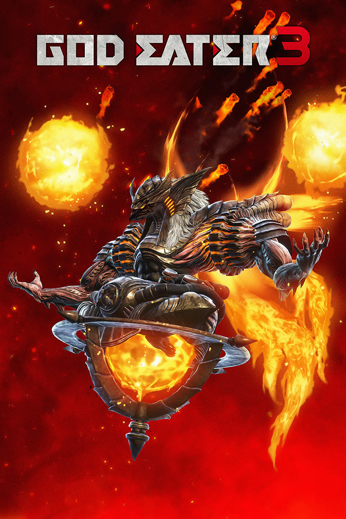 God Eater 3 Game Canvas Poster