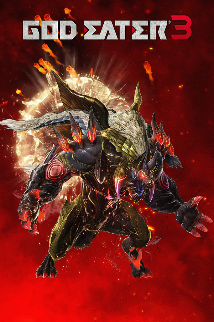 God Eater 3 Video Game Canvas Poster