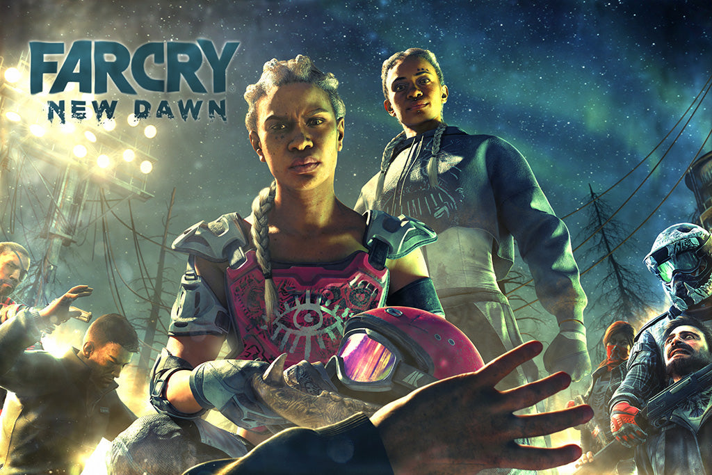 Far Cry New Dawn Video Game Canvas Poster