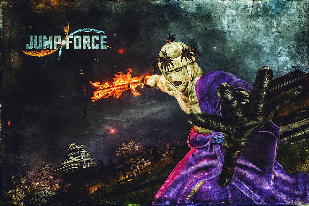 Jump Force Game Canvas Poster