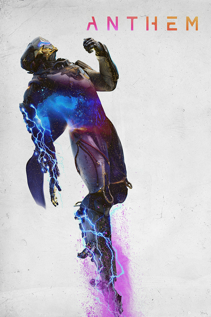 Anthem Game Canvas Poster