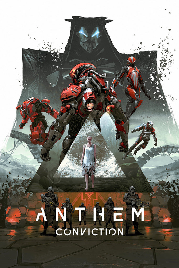 Anthem Video Game Canvas Poster