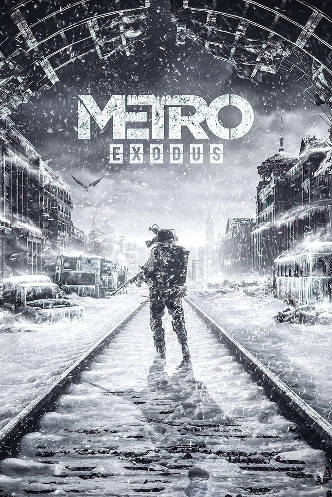 Metro Exodus Game Canvas Poster