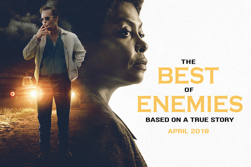 The Best of Enemies Film Canvas Poster