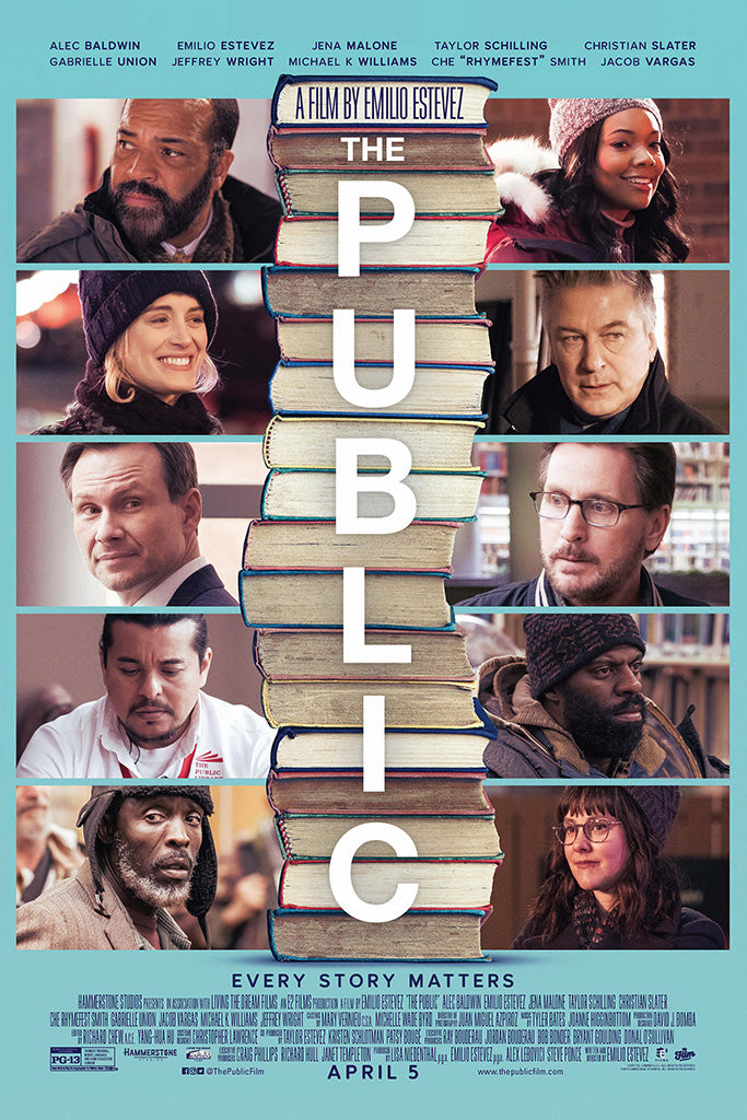 The Public Movie Canvas Poster