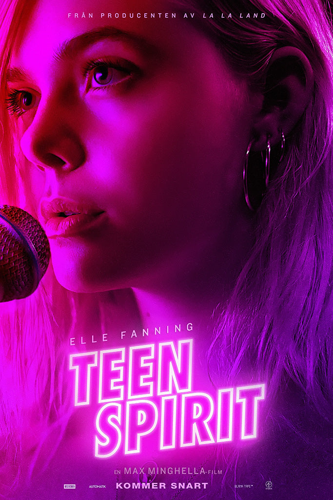 Teen Spirit Movie Canvas Poster