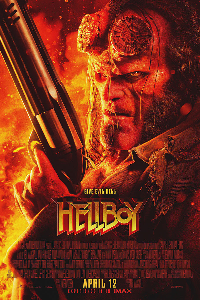 Hellboy Canvas Poster