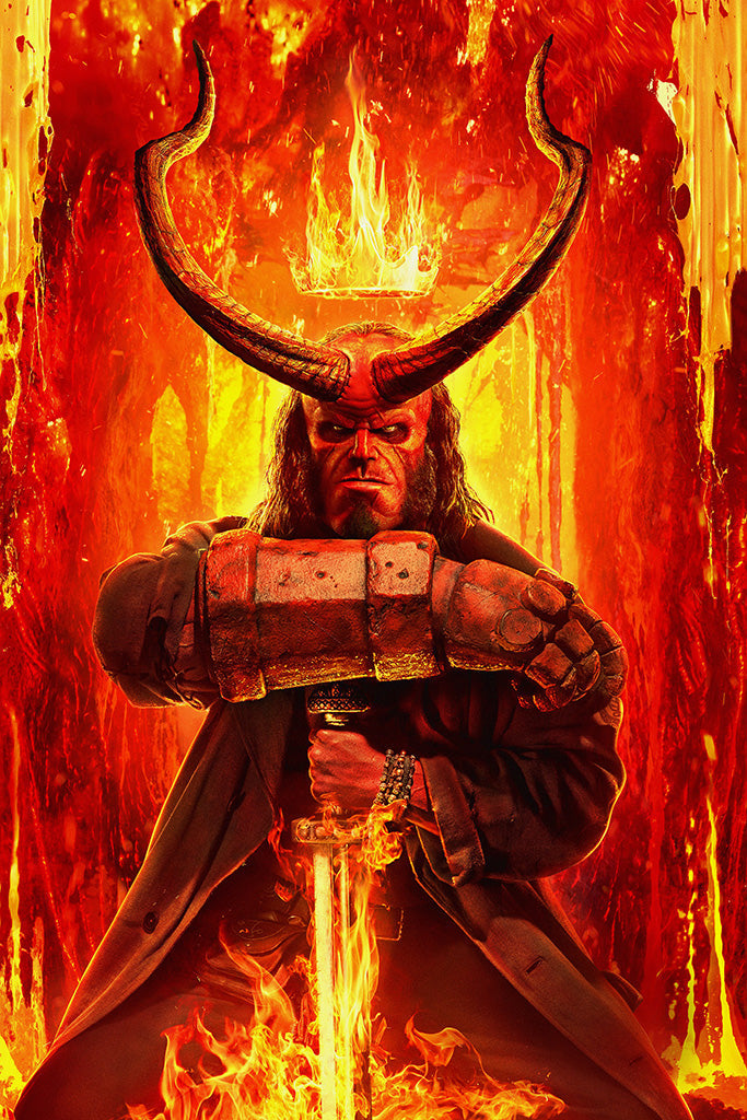 Hellboy Film Canvas Poster