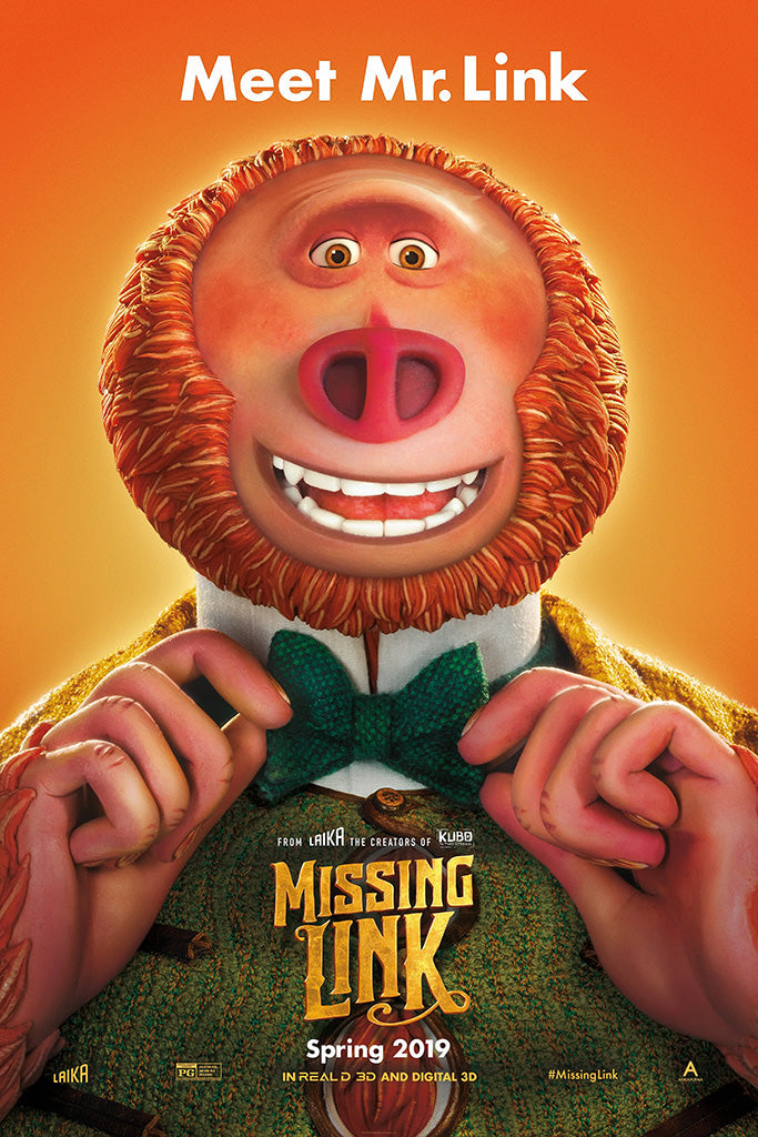 Missing Link Movie Canvas Poster