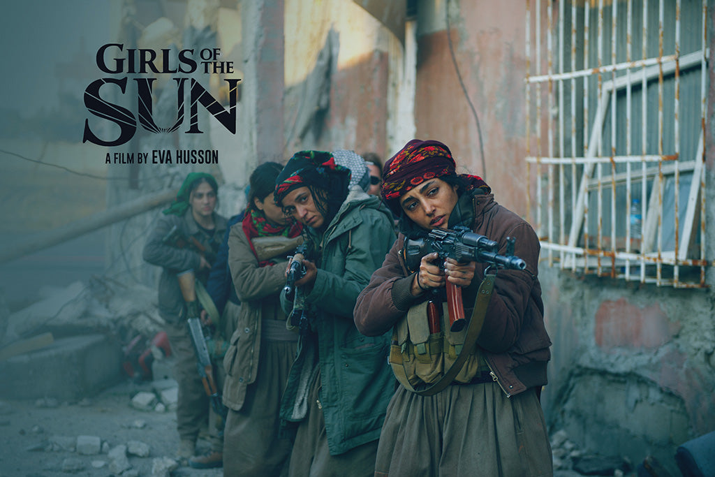 Girls of the Sun Film Canvas Poster