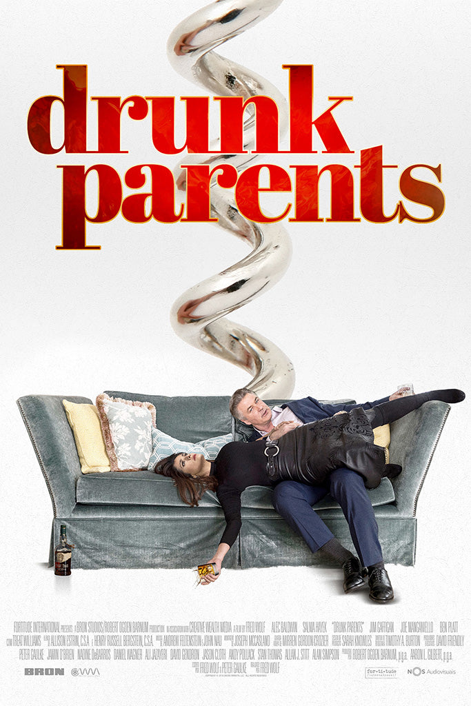 Drunk Parents Film Canvas Poster