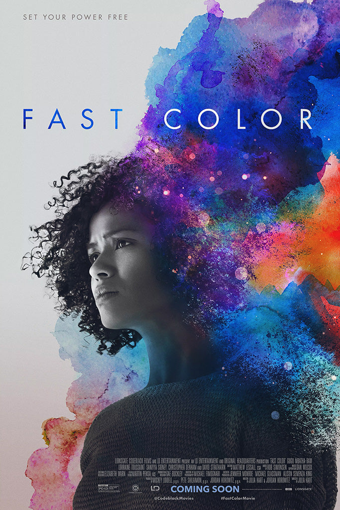 Fast Color Movie Canvas Poster
