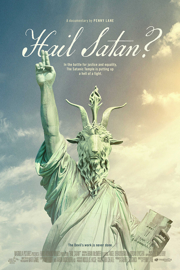 Hail Satan Movie Canvas Poster