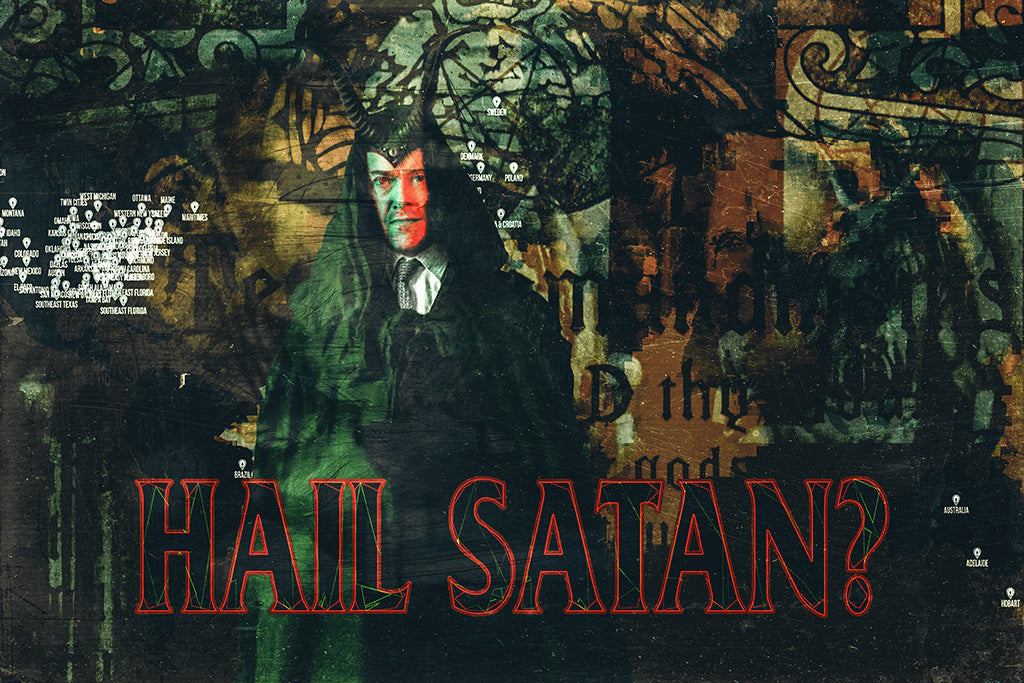 Hail Satan Film Canvas Poster