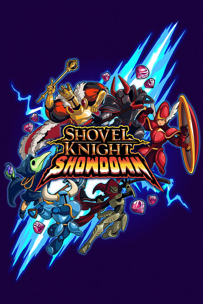 Shovel Knight Showdown Canvas Poster