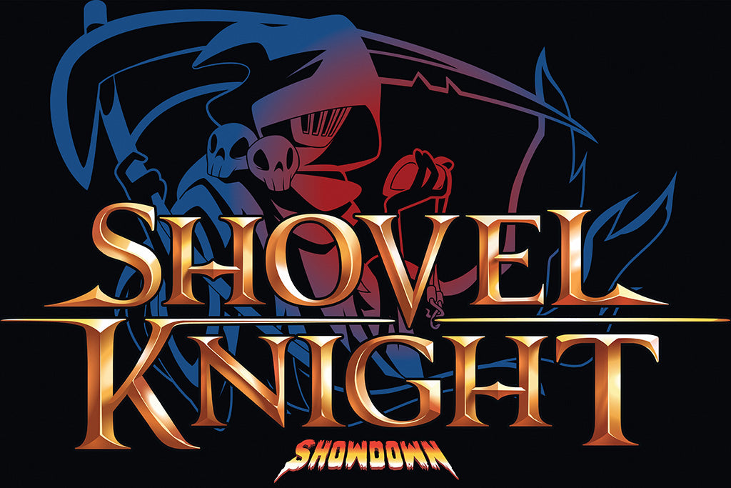 Shovel Knight Showdown Video Game Canvas Poster