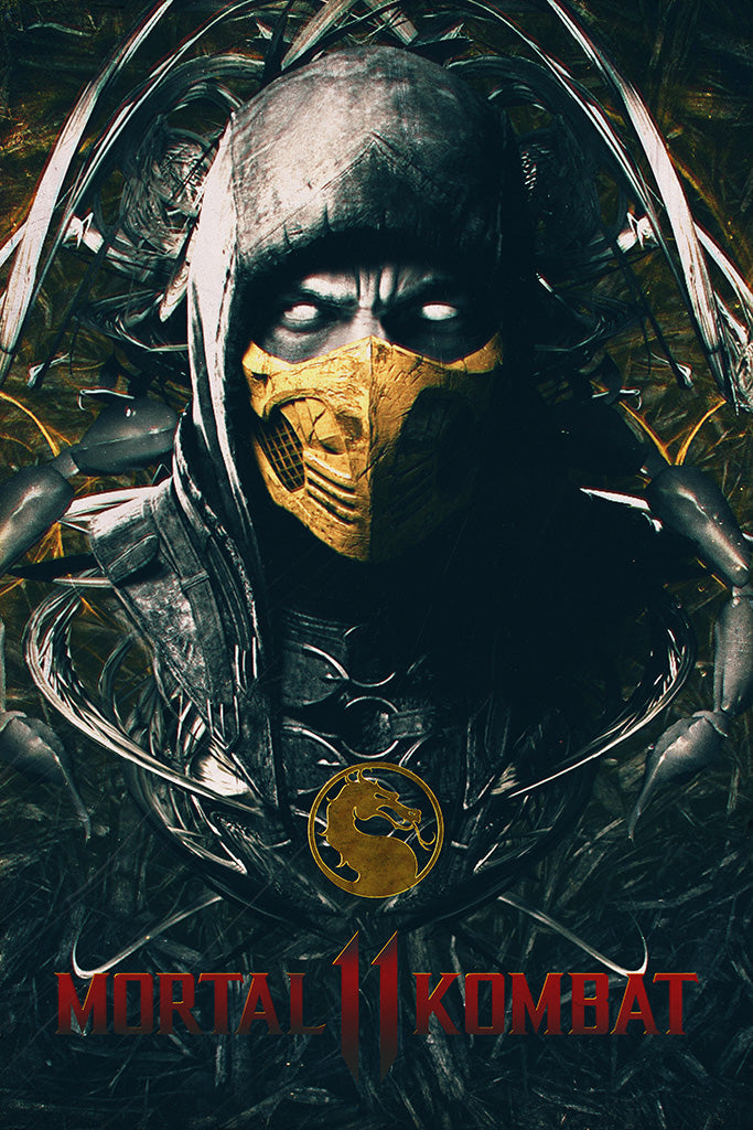 Mortal Kombat 11 Game Canvas Poster