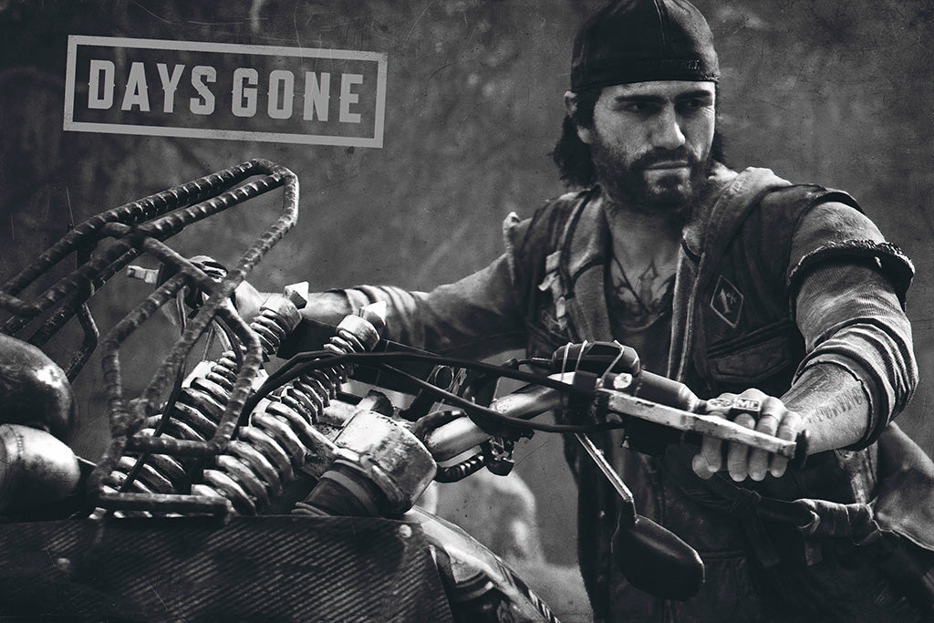 Days Gone Game Canvas Poster