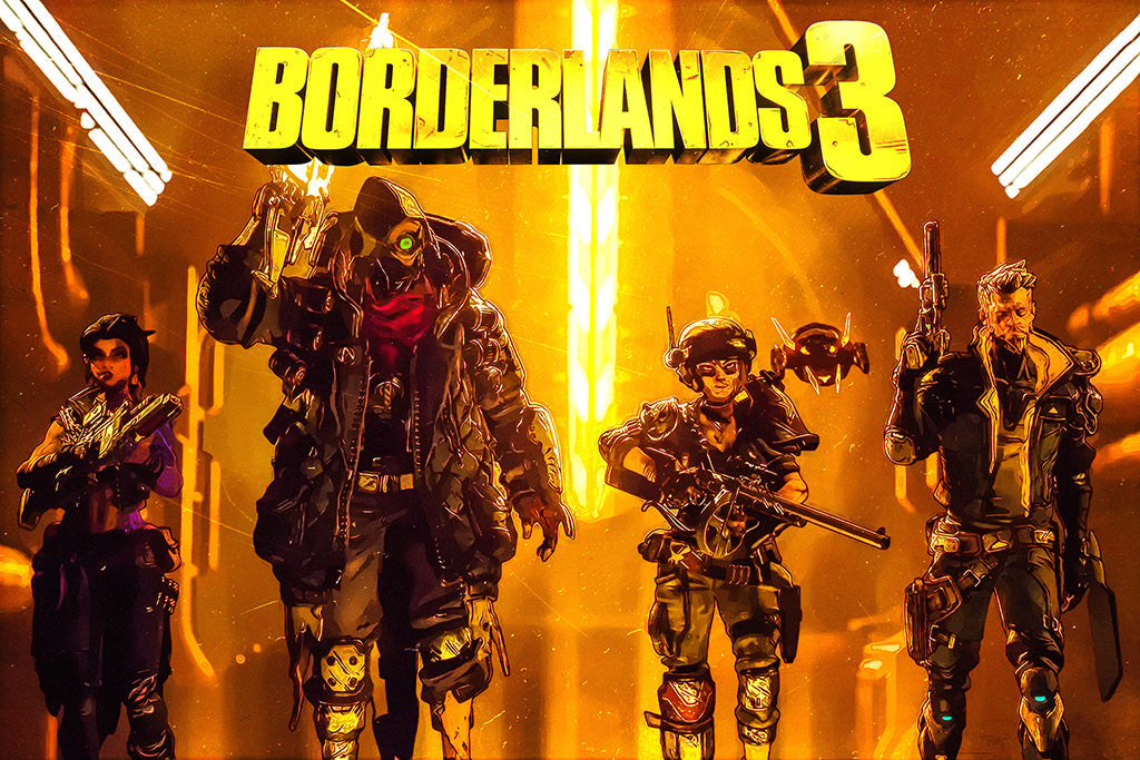 Video Games Borderlands 3 Canvas Poster