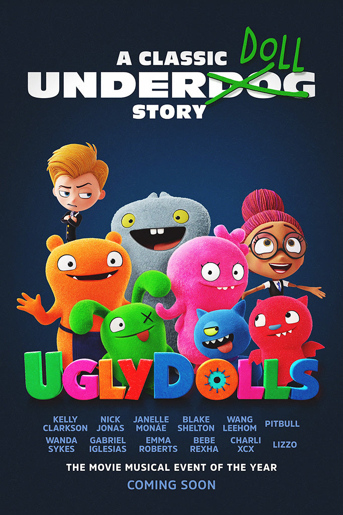 UglyDolls Movie Canvas Poster