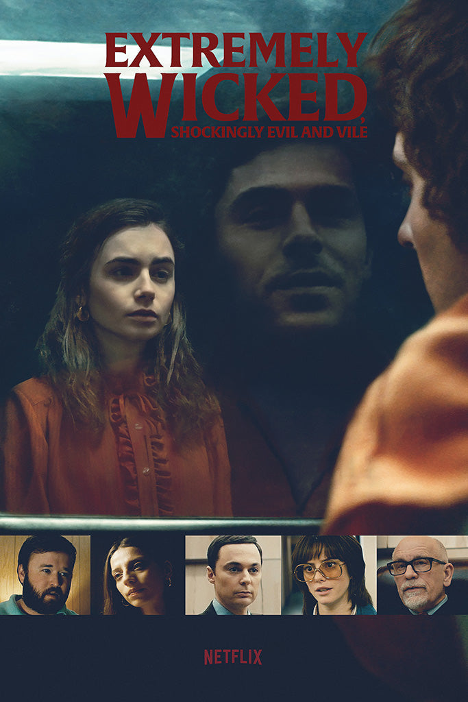 Extremely Wicked, Shockingly Evil, and Vile Movie Canvas Poster