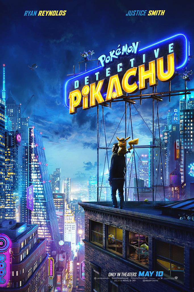 Pok¨¦mon Detective Pikachu Canvas Poster