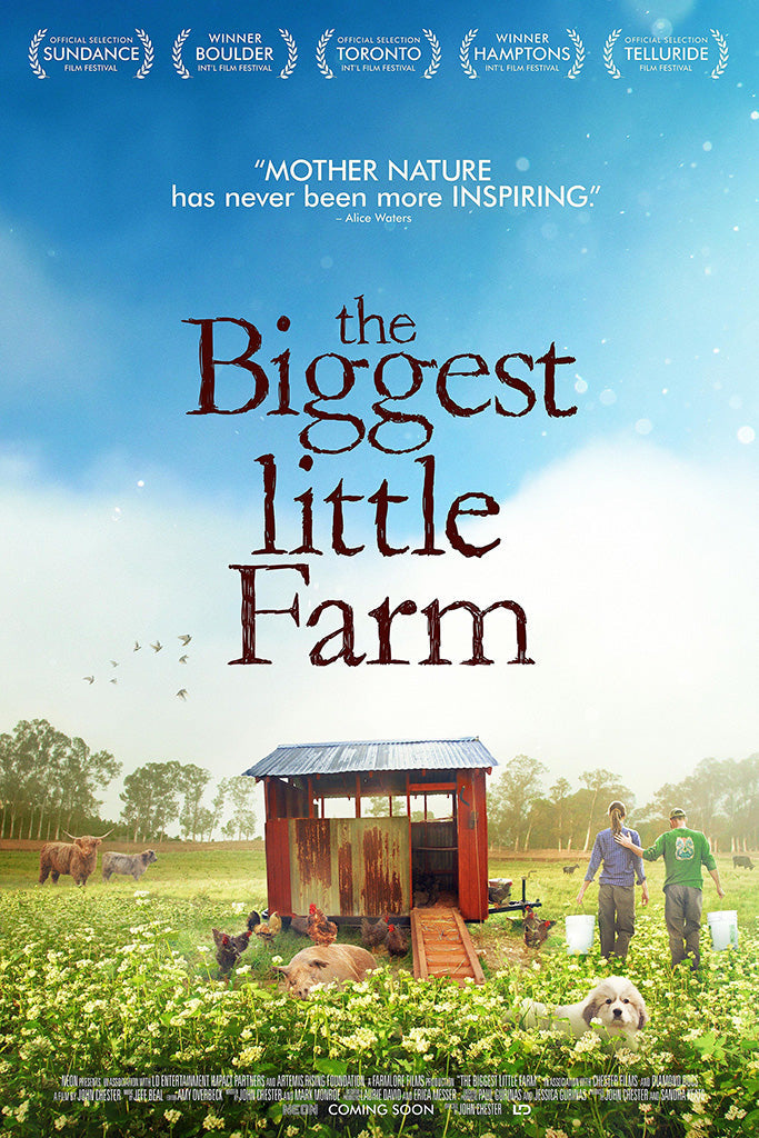 The Biggest Little Farm Canvas Poster