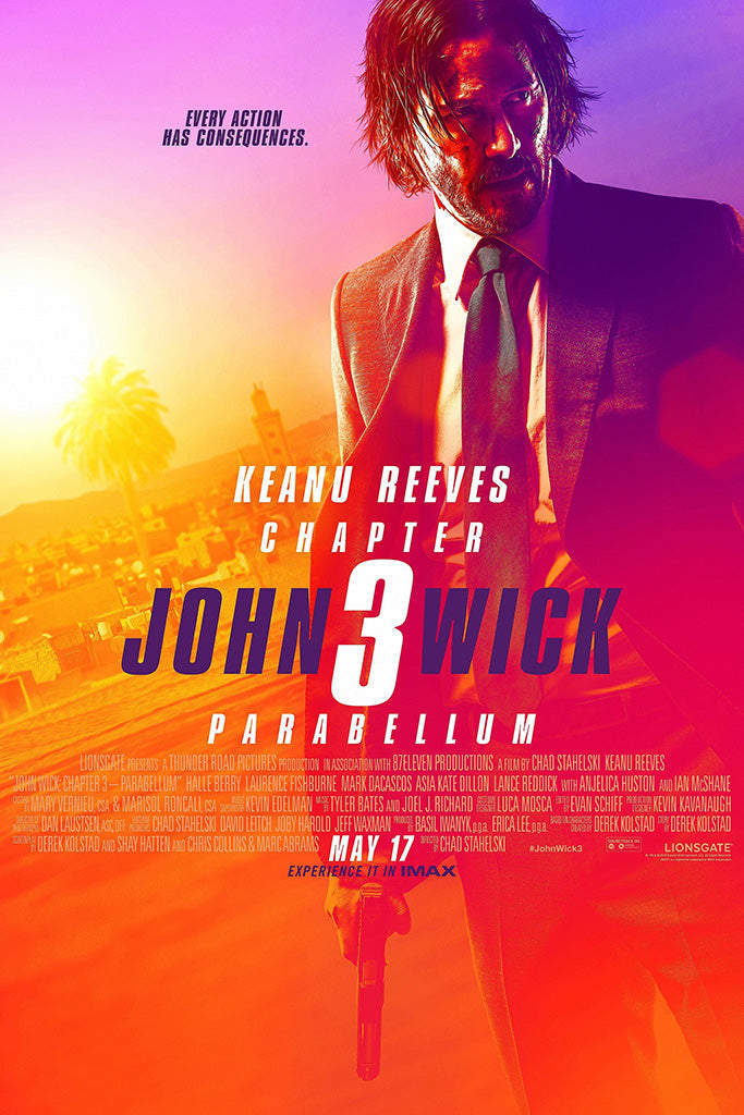 John Wick Chapter 3 - Parabellum Canvas Poster