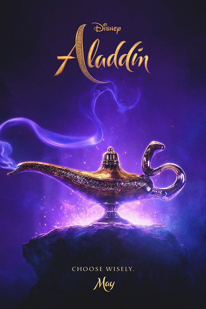 Aladdin Film Canvas Poster