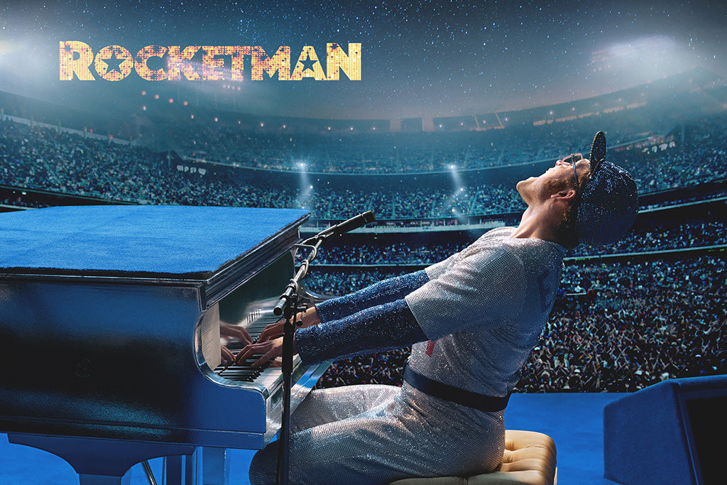 Rocketman Film Canvas Poster